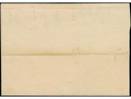 UMAN (UKRAINE): 10 kopeck brown &amp; blue, good to large margins, tied by boxed "UMAN 3 JUNE 1858" (with "3" and "58" added 