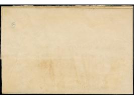 ZHITOMIR(Ukraine): 10 kopeck brown &amp; blue, good to large &nbsp;margins, tied by pen star and boxed pre-philatelic " ZHITO