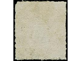 3 Gr. ockerbraun mit Durchstich 10 und schwarzem DKr. “(OLDE(NBURG) 31.12. (67)” vom LETZTTAG. Die farbfrische Marke hat klei