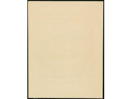 1939, Landschaften Neuhaus 50H., Entwurfszeichnung, schwarzer Druck auf Büttenpapier (124x158mm), aus dem Erinnerungsbuch “IN