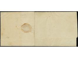 1833, "BUKUREST. OKTIABR 12 1833" Cyrillic two-line handstamp (Tchilinghirian Type 2, this very strike being illustrated), on