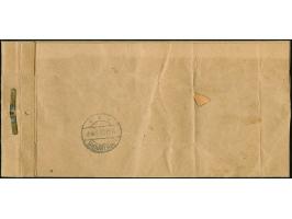 Korbdeckel 200 Mio. M., 500 Mio. M. und 1 Mrd. M. gezähnt jeweils mit Stempel “SAALFELD 10.11.23” auf Nachnahme-Muster ohne W