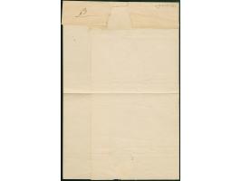 JASSI INCOMING MAIL: 1842, lettersheet with two-line “KISHINEV 15 DECEMBER 1842” despatch marking on reverse and addressed to