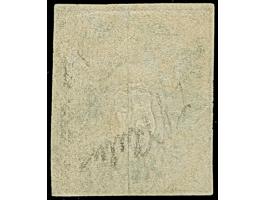 1850, 1 Sch. blau, farbfrisch und gut geprägt, allseits voll- bis meist breitrandig geschnitten, tadellos, mit sauber und ger