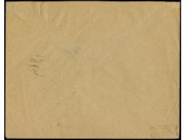 Korbdeckel 50 Mrd. M. gezähnt, zwei senkrechte Paare je mit Stempel “IDAR 13.12.23” als tarifgerechte Mehrfachfrankatur auf V