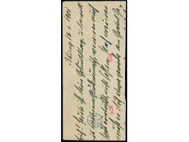 Kiautschou Kaiseryacht 10 und 20 Pfg, je mit klarem EKr. “PEKING DP 18.6.01” auf Briefstück, in einwandfreier Erhaltung, sign