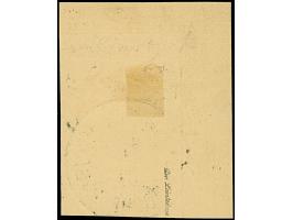 Kiautschou Kaiseryacht 50 Pfg. mit klarem Stempel “PEKING DP 9.7.01” auf sehr dekorativem Briefstück, in einwandfreier Erhalt