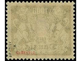 1923, Großes Staatswappen 1000 M. mit stehendem Wasserzeichen, postfrisch, tadellos, u.a. sign. Kniep BPP sowie Fotoattest Gr