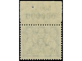 1923, Großes Staatswappen 10 Mio. auf 10000 Mark mit stehendem Wasserzeichen, Oberrandstück, postfrisch, tadellos, unsigniert