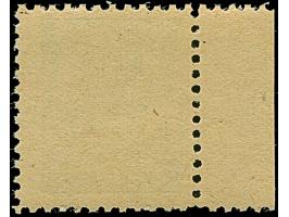 30 Pfg. schwärzlichbläulichgrün auf y-Papier, Randstück, postfrisch, in tadelloser Erhaltung, unsigniert mit Fotoattest Kramp