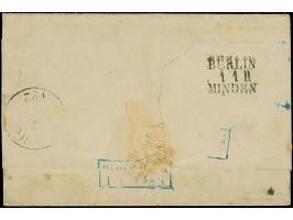 1 Gr. auf graublau, oben etwas angeschnitten, sonst voll- bis überrandig und 2 Gr. auf rosa, allseits breitrandig mit 3,5-4 m