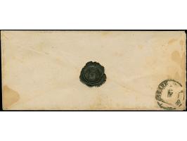 ½ Gr. rötlichorange mit Plattenfehler “Farbstrich auf der 10. Strichleiste rechts” (Feld 49) im waagerechten Paar mit Normalm