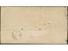 1 Gr. karmin mit Plattenfehler “gebrochenes S in DEUTSCHE” (Feld 4) mit EKr. “POLLE 18.2.72” auf kpl. Faltbrief. Die farbfris