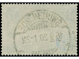 1919, Flugpost 40 Pfg. blaßgrün, in typisch porösem Druckbild, farbfrisch und einwandfrei gezähnt, sauber und zentrisch entwe