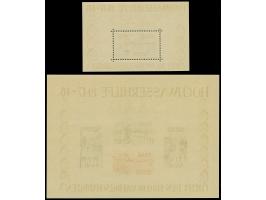 1948, Hochwasserhilfe-Blockpaar, einheitlich Type III, postfrisch, tadellos, unsigniert mit zwei Fotoattesten Geigle BPP (202