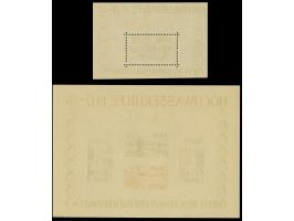 1948, Hochwasserhilfe-Blockpaar, einheitlich Type IV, postfrisch, tadellos, teils sign. mit zwei Fotoattesten Geigle BPP (202