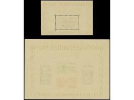 1948, Hochwasserhilfe-Blockpaar, einheitlich Type I, postfrisch, tadellos, teils sign. mit zwei Fotoattesten Geigle BPP (2022