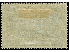 1920, 2 Mark blau 26:17 Zähnungslöchern, farbfrisch, gut gezähnt, sauber ungebraucht, tadellos