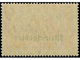 1920, 1 Mark rot, Fehldruck auf Urmarke Deutsches Reich Mi.-Nr. A113a, postfrisch mit minimaler lagerungsbedingter Gummistruk