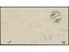 7½ Pfg. auf philatelistischem R-Brief von "ZOPPOT 6.1.21" nach Chemnitz, mit Ankunftsstempel.

