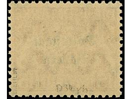 1919, Volksstaat 15 Pfg. auf mattgelblichorangen Papier, Plattenfehler 'weisser Punkt zwischen Kopf und Schwanz des rechten L