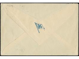 “DASP BREMEN-NEW YORK KRONPRINZESSIN CECILIE N.D.L. 8.4.14” Flaggenstempel klar auf Germania 20 Pfg. auf Brief nach Deutschla