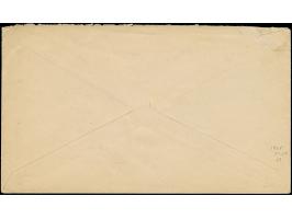 “N.Y.P.O. PAQUEBOT D JUL.I.1908” klar auf Germania 20 Pfg. auf Brief mit Leitvermerk “Per S/S Lützow” nach New York, in guter