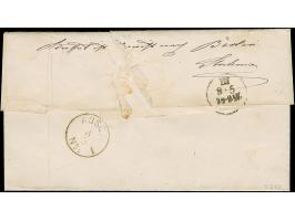 "Wiesbaden 4 5 71", sauber auf- und nebengesetzt auf Dienstmarke 1 Gr. auf Briefhülle an den Regierungspräsidenten Winter nac