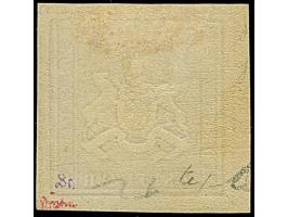 1873, 70 Kr. rotlila, Bogenfeld 5, farbfrisch, allseits breitrandig geschnitten, mit vollständigen Trennlinien, sauber ungebr