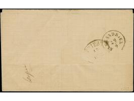 1 Gr. karmin, 3 Einzelwerte als Streifen geklebt, mit jeweils sauber auf- und nebengesetztem EKr. "HAINICHEN 16/9 71" auf Bri