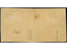 Krone/Adler 10 Pfg. lebhaftlilarot und Ausgabe 1901 10 Pfg. jeweils mit Stempel "K.D.FELD.POSTSTATION No. 2 7.4.(01) auf Brie