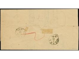 3 Kr. Karmin, farbfrisch und gut gezähnt, mit sauber auf- und nebengesetztem EKr. "DARMSTADT 5 12 71" als Prokura-Gebühr auf 