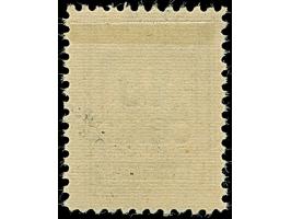 1923, Grünaufdruck 15 C. auf 50 M. dunkelockerbraun, mit Aufdruck in Mischtype, “'1' in Type II und ‘5’ in Type I, von Aufdru