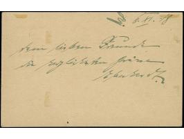 1918, Gebührenmarke 30 Pfg., farbfrisch und gut gezähnt, sauber mit Stempel “NOWOBORISOW &nbsp;6.11.18” auf Postkarte nach Wi