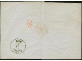 “1195” RANDERATH (OPD Aachen), sauber auf 1 Sgr. auf hellgraurot, vollrandig, auf Briefhülle nach Odenkirchen. Marke minimale