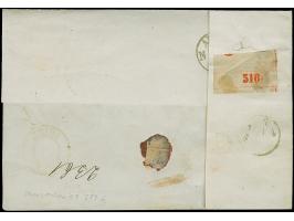 2 Sgr. blau, farbfrisch und voll- bis breitrandig, mit vorphilatelistischem DKr. "GEROLSTEIN 19 7" auf Paketbegleitbrief (Vie