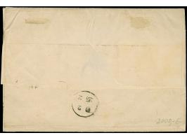 1 Sgr. auf rosa im waagerechten 6er-Streifen, voll- bis breitrandig, zusammen mit waagerechtem Paar, dieses nur links leicht 