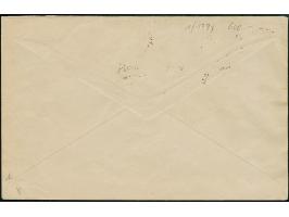 “SEEPOST DER FREIEN STADT DANZIG LINIE HAMBURG-SÜDAMERIKA 2.56.26” (D. Holm), mehrfach klar auf senkrechten 6er-Block mit Obe