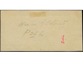 1920, 1,25 Mark, rechtes Seitenrandstück, mit Aufdruckfehler "P und L von PLÉBICITE auseinanderstehend" (Feld 20 einer Teilau