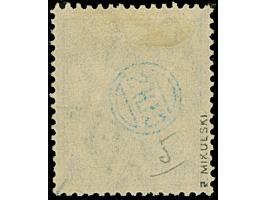 1920, Germania 15 Pfennig schwarzviolett, farbfrisch und gut gezähnt, sauber gestempelt, tadellos, sign. Mikulski und Befund 