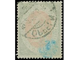 1920, Nationalversammlung 25 Pfennig dunkelopalgrün/zinnoberrot, farbfrisch und gut gezähnt, sauber mit Stempel “OPPELN 19.2.