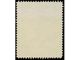 1941, Hitler 12 Groszy, Farbprobe in blau, Linienzähnung 12, ohne Gummi, tadellos