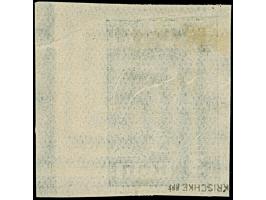 1941, 3 Kopeken dunkelgrünlichblau, rechtes Seitenrandstück, sauber gestempelt, tadellos, sign. Krischke BPP und Kurzbefund K