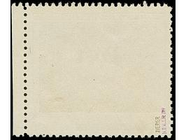 1941, Wolga-Gebiet 10 Kopeken mehrfarbig, mit kurzem rechten Seitenrand, farbfrisch und gut gezähnt, sauber gestempelt, tadel