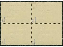 9 L. auf 10 St. mit Aufdruck in Type II mit der Platte der 9 L. auf 15 St. (Wertziffer “9” statt “6”) im Viererblock (Aufdruc