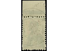 1941, “Eesti post”, handschriftlicher Aufdruck in roter Tinte: 10 Kopeken, Oberrandstück, farbfrisch und gut gezähnt, sauber 