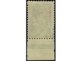 1941, “Eesti post”, handschriftlicher Aufdruck in roter Tinte: 30 Kopeken, Unterrandstück, farbfrisch und gut gezähnt, sauber