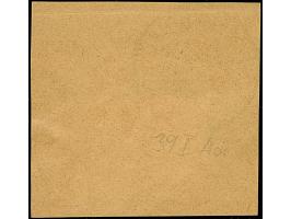 1908, Friedensdruck 3 R. dunkelkarminrot/grünschwarz (Rahmen gelblichrot quarzend) mit Stempel “WILHELMSTHAL DOA 5.9.12” auf 