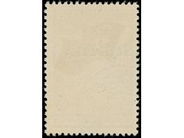 1941, Nordpol 80 Kopeken karmin, mit kopfstehendem Aufdruck, farbfrisch und gut gezähnt, sauber gestempelt, tadellos, eine se