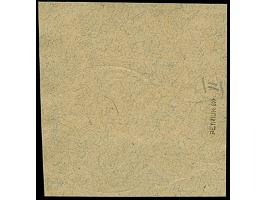 1916, Ansichten 20 Pfennig, mit Kontrolleindruck in dunkelblauviolett, farbfrisch und gut gezähnt, sauber gestempelt auf Brie